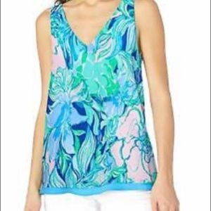 Lilly Pulitzer Florin reversible top -Party Thyme